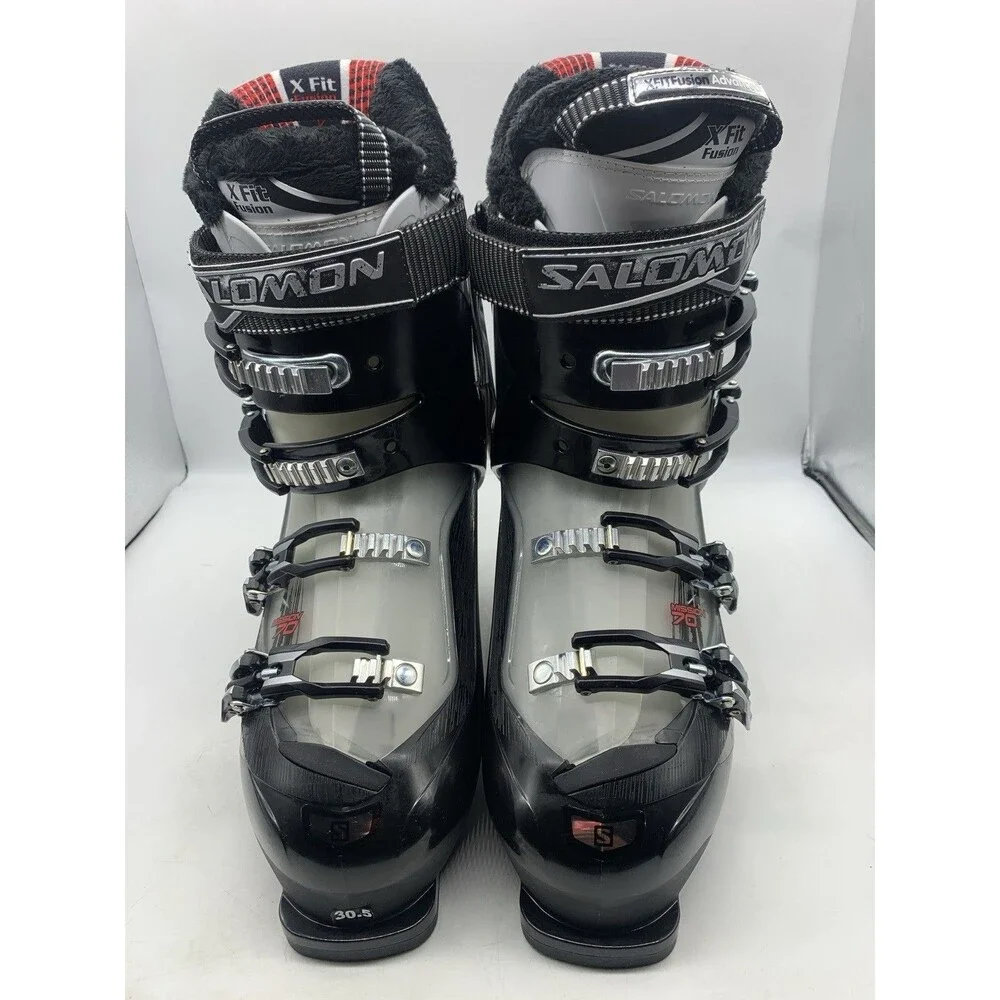 Mens Salomon Ski Boots Mission Energyzer 70 Size Mondo 30.5 US 12.5 Black NEW
